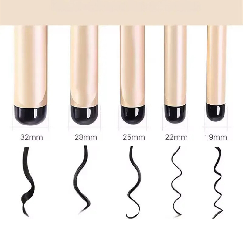 StylePro™ Multi-Function Hair Curler & Rollers – LED Keramik & Negative-Ion Technologie für glänzende Locken