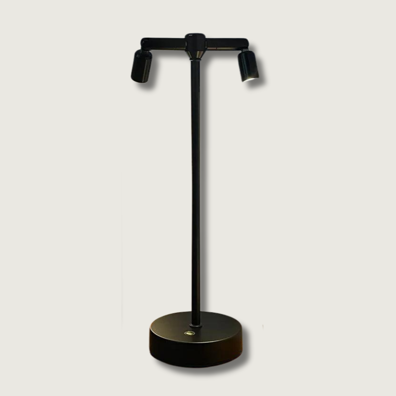 VibeLume™ – Vintage LED Tischlampe mit Touch-Dimmung & kabellosem Design