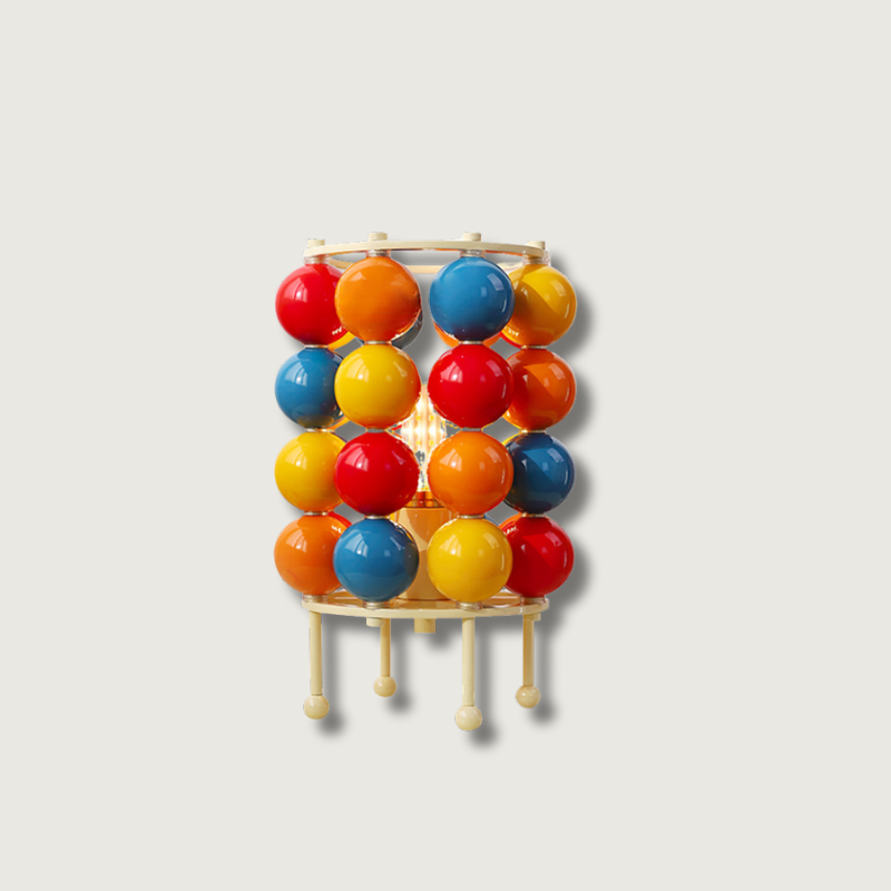 GlazeGlow™ Tischlampe – Moderne Kugellampe aus Metall mit sanftem Licht