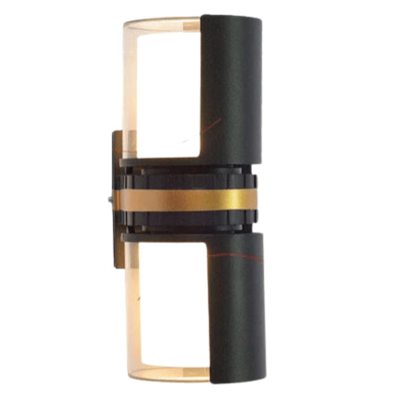 FlexaWall™ Adjustable Waterproof Outdoor Wall Lamp – Verstellbare Außenwandleuchte in Schwarz