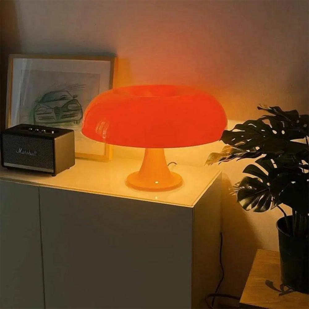 GlowShroom™ – Nordische Pilz Tischlampe mit Dimmer
