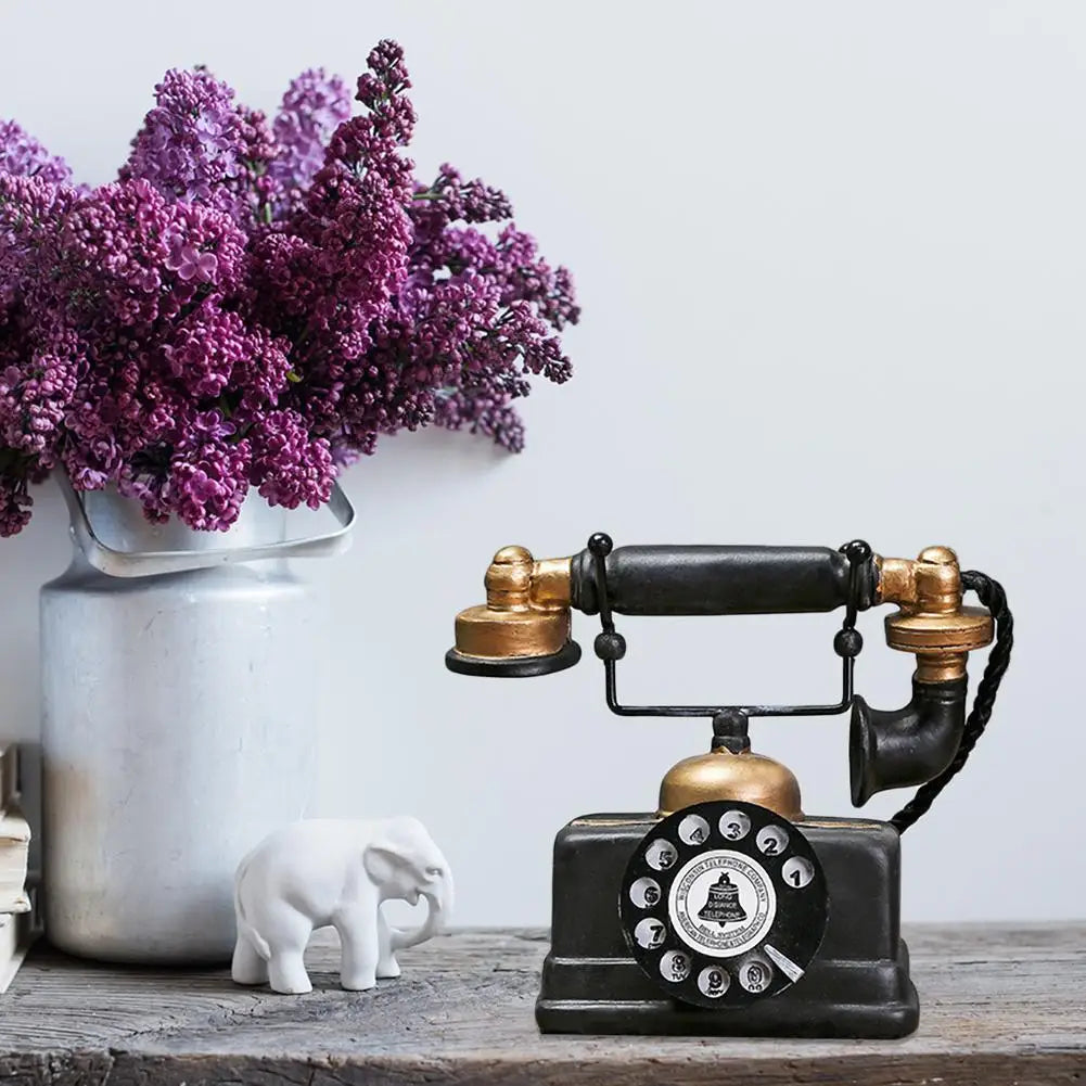 TimelessRing™ – Retro Telefon Deko | Antikes Vintage-Wohnaccessoire