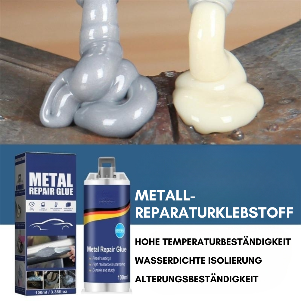 MetalBond™ – Hochfester Metall-Reparaturkleber | Industriestarke Verbindung für dauerhafte Reparaturen