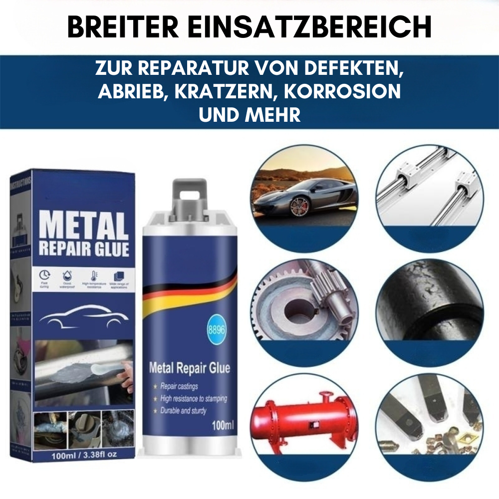 MetalBond™ – Hochfester Metall-Reparaturkleber | Industriestarke Verbindung für dauerhafte Reparaturen