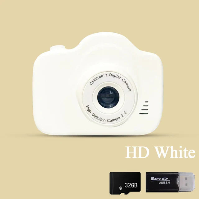 PlayQuest™ Kinderkamera – 1080p HD, 2000W Sensor, 2.0" Display, Spiele & Filter