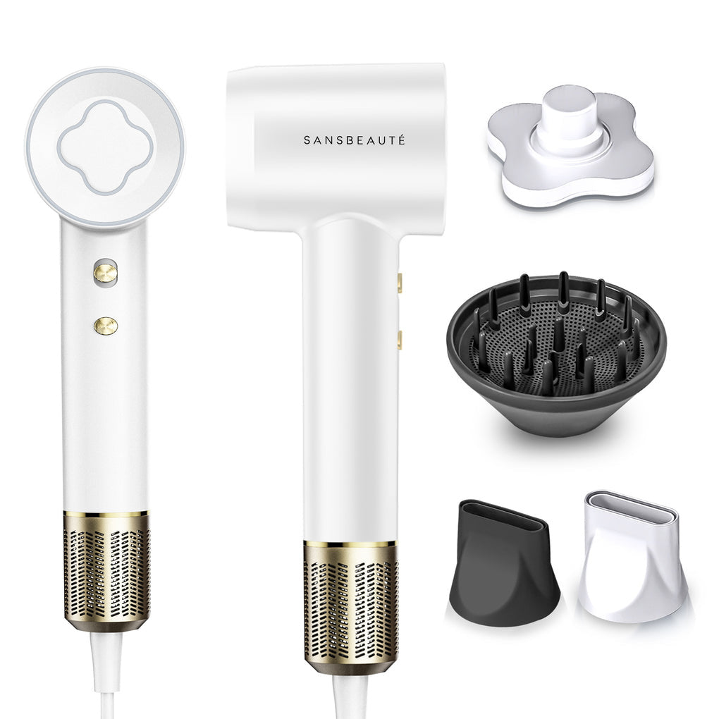 StyleDry™ – Schnell trocknender Ionen-Haartrockner mit Diffusor & 3 Aufsätzen für glattes und definiertes Haar