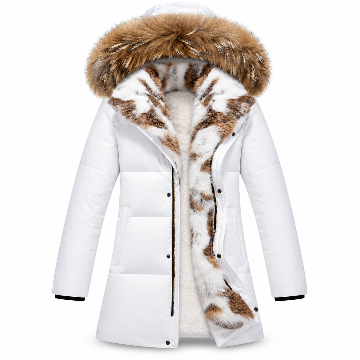 Hermione™ Damen Winter Parka – Extra Warm, Langer Mantel, Wetterfest & Isoliert