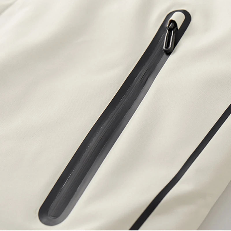 Damen Wasserdichte Steppjacke mit Abnehmbarer Kapuze – Winddichte Winterjacke für Outdoor-Aktivitäten