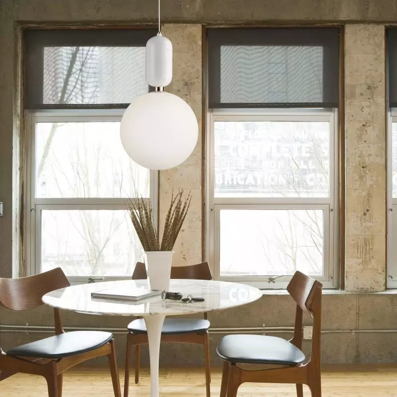 EchoGlow™ Pendelleuchte – Moderne Kugel-Hängelampe im minimalistischen Design (G9)