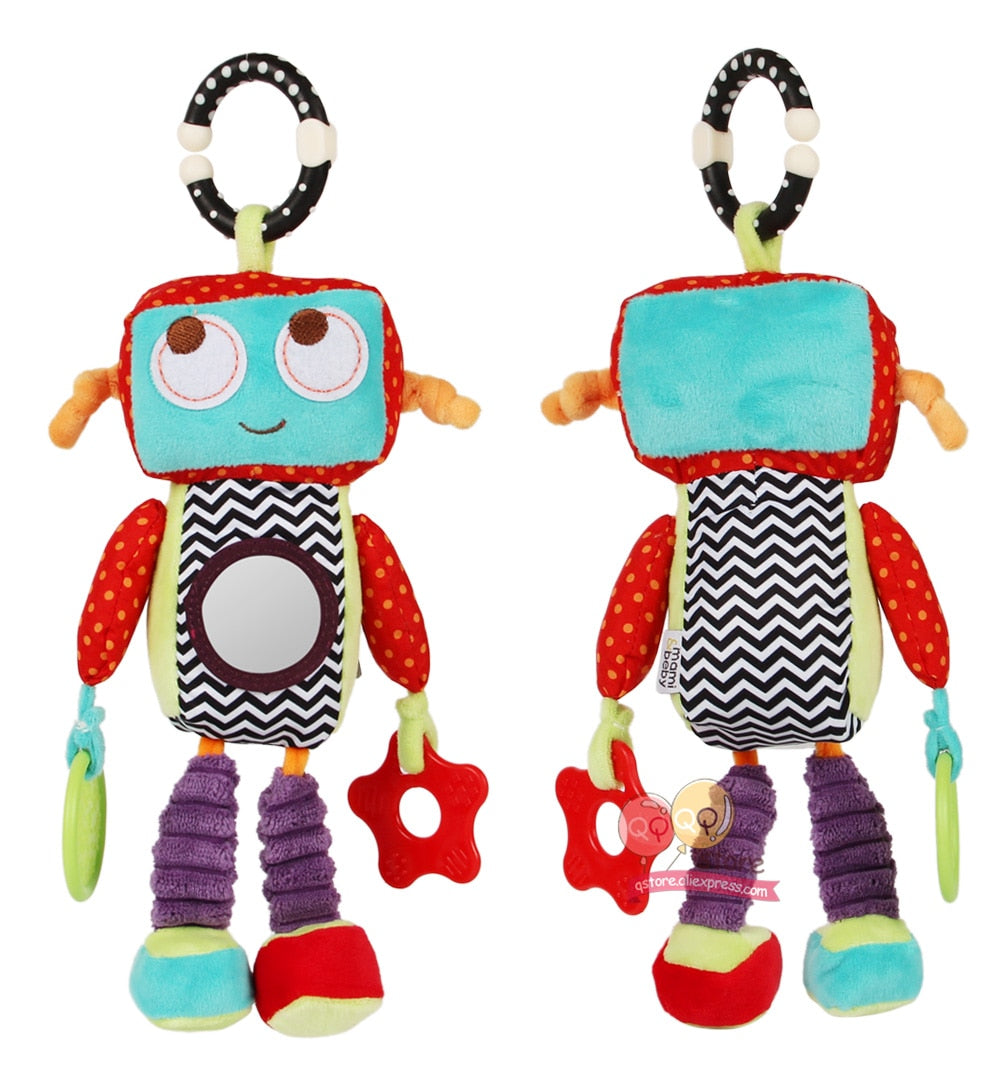 CyberTeddy™ – Weicher Roboter-Plüschfreund | Kuscheliges Stoffspielzeug für Kinder & Erwachsene (30 cm)