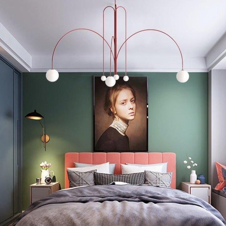 ArcGlow™ – Moderne geschwungene Deckenleuchte im eleganten Design