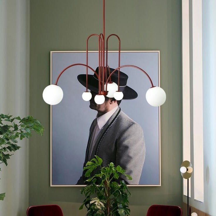 ArcGlow™ – Moderne geschwungene Deckenleuchte im eleganten Design