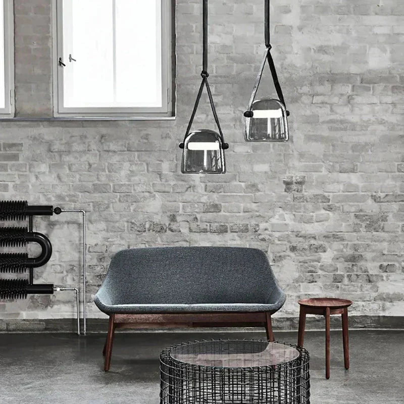 GlowSphere™ Pendelleuchte – Elegante Glas-Hängelampe für stilvolle Wohnräume