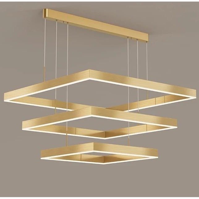AuraGlow™ LED-Deckenleuchte – Dimmbarer Designer-Kronleuchter für moderne Wohnräume