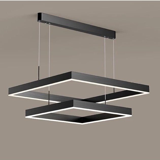 AuraGlow™ LED-Deckenleuchte – Dimmbarer Designer-Kronleuchter für moderne Wohnräume
