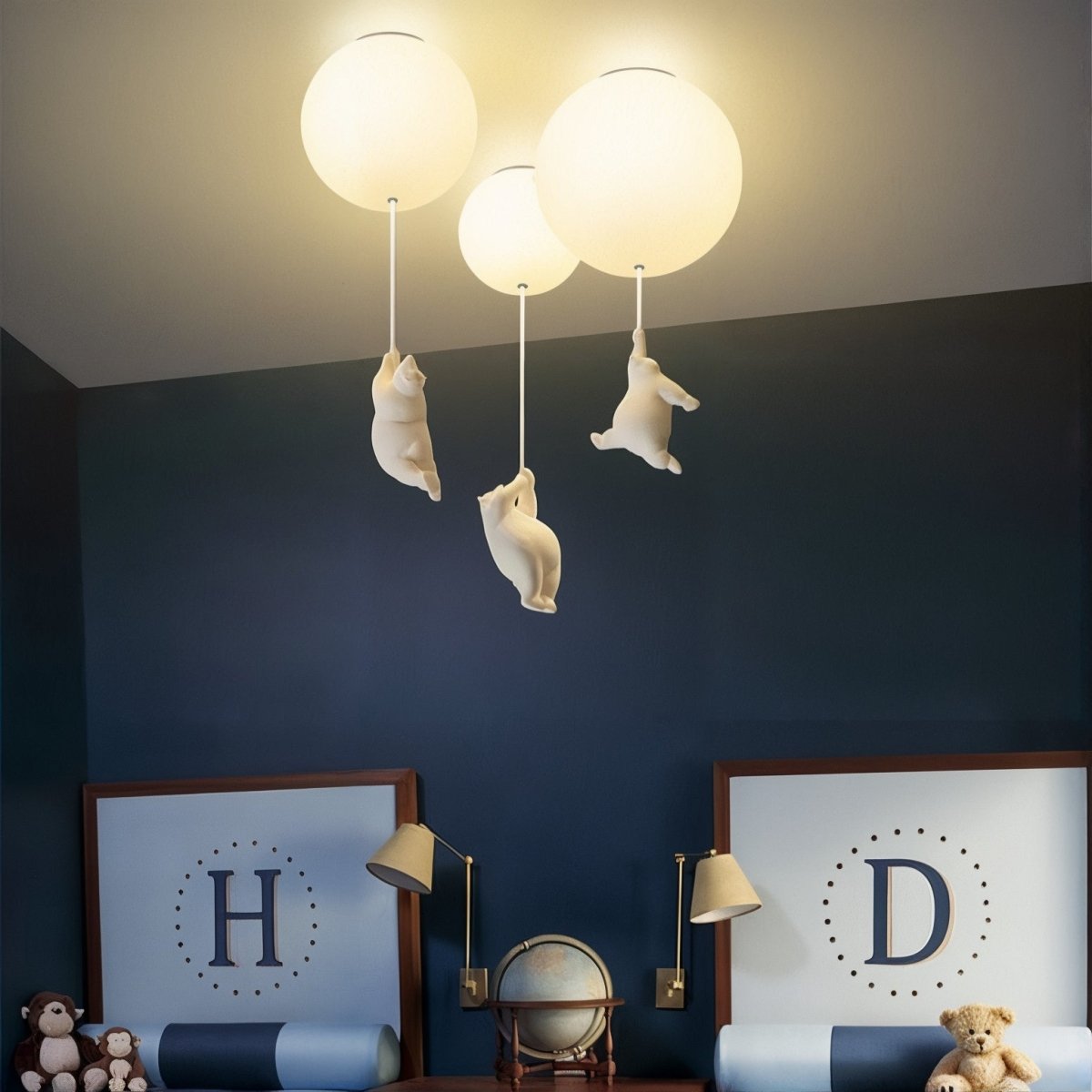 BearHaven™ Kinder-Deckenleuchte – Niedliche Bärenlampe fürs Kinderzimmer