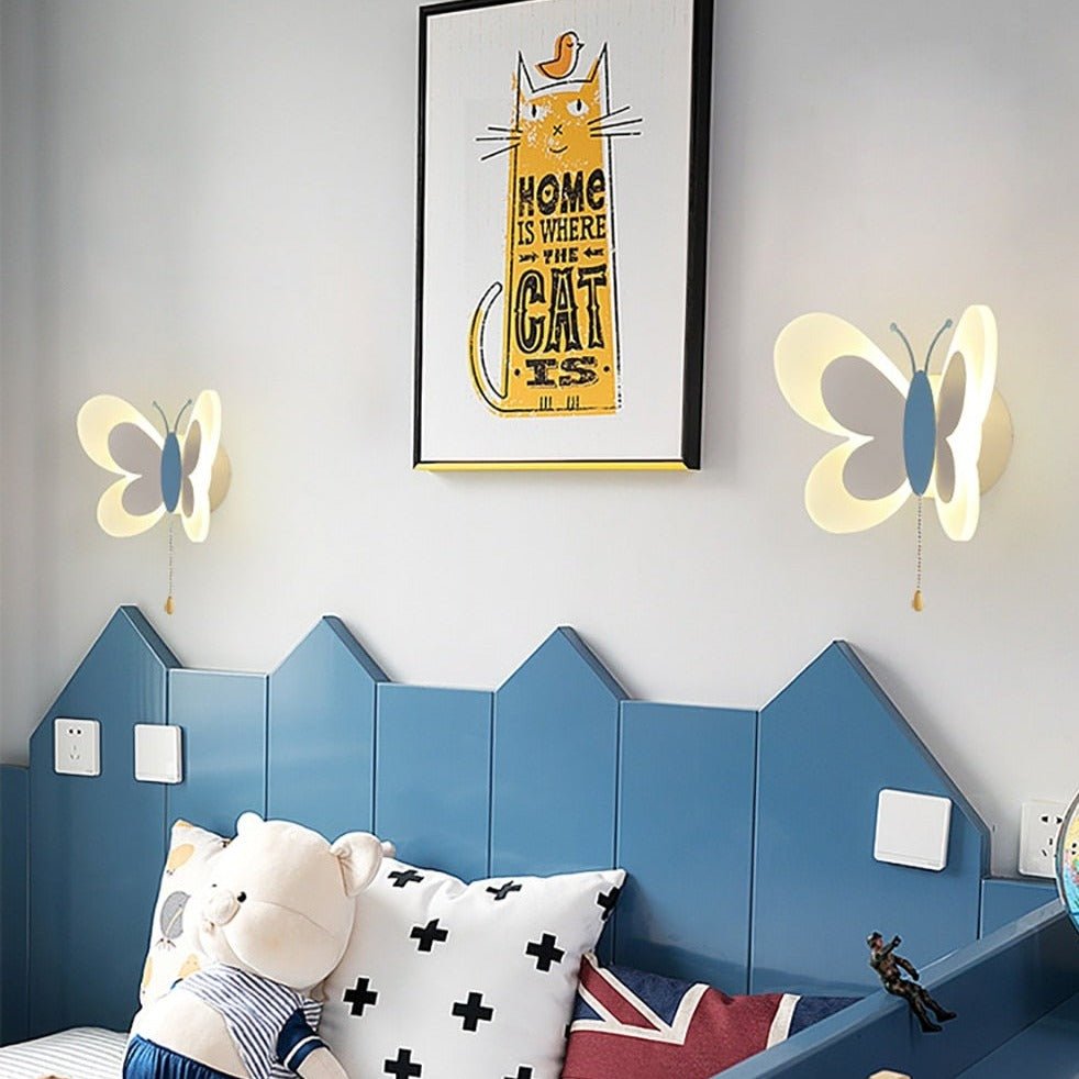 FlareWing | Schmetterlings-Wandleuchte – Verspieltes Design & Sanftes LED-Licht für Kinderzimmer