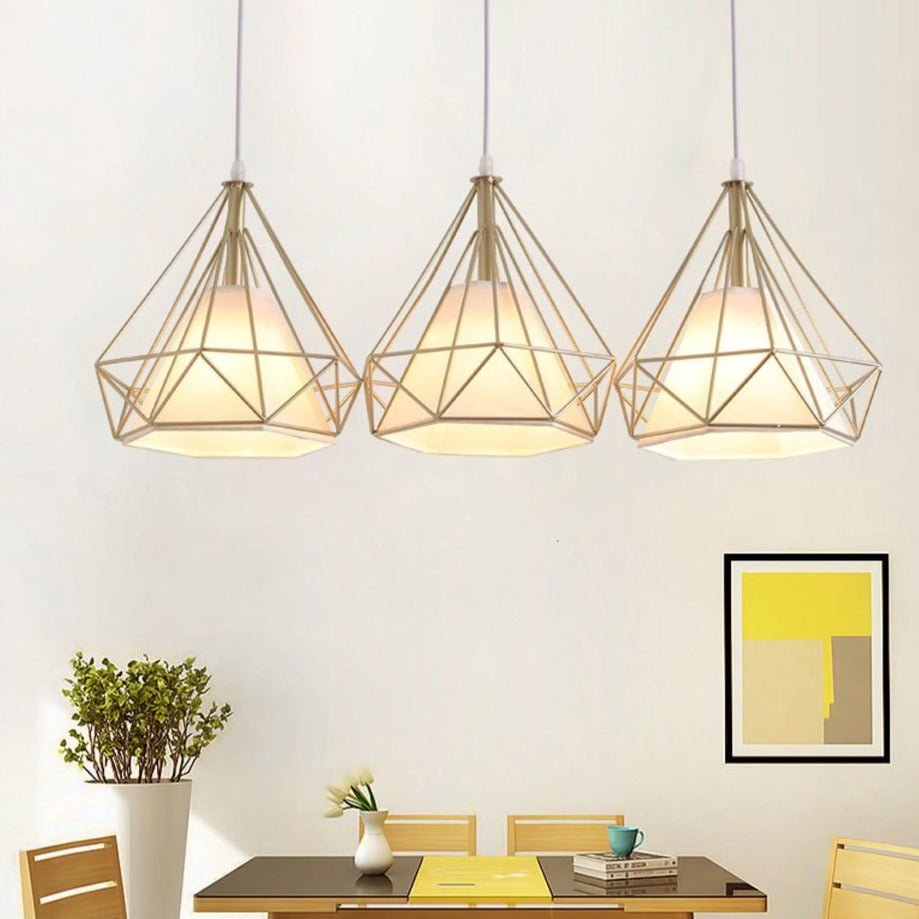 SteelAura™ Pendelleuchte – Industrielle Deckenlampe aus Eisen für moderne Räume