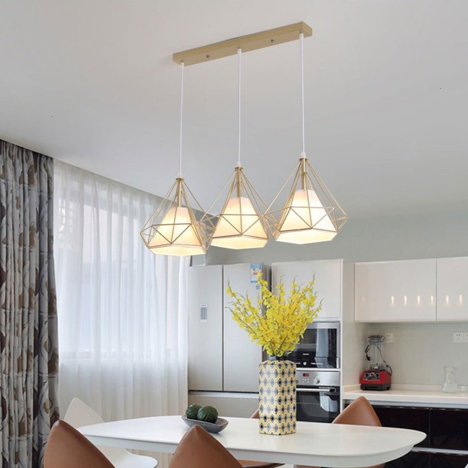 SteelAura™ Pendelleuchte – Industrielle Deckenlampe aus Eisen für moderne Räume