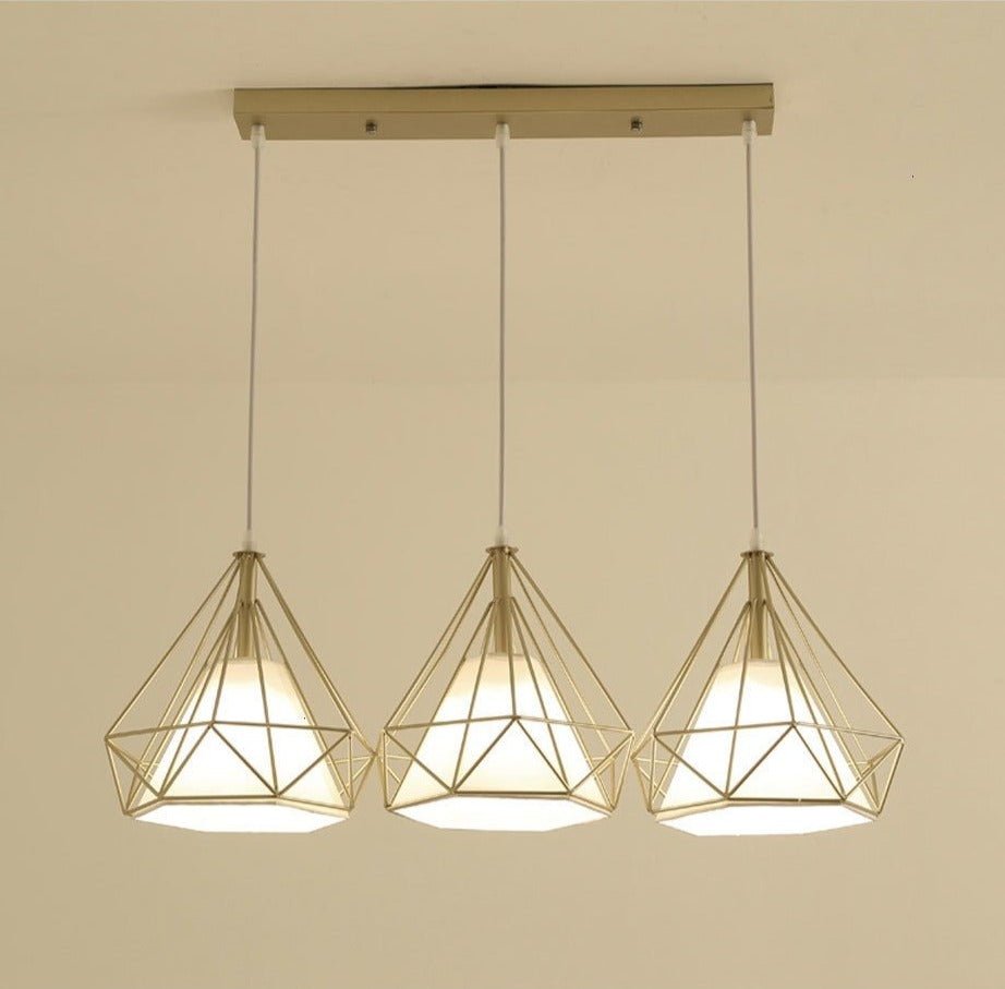 SteelAura™ Pendelleuchte – Industrielle Deckenlampe aus Eisen für moderne Räume