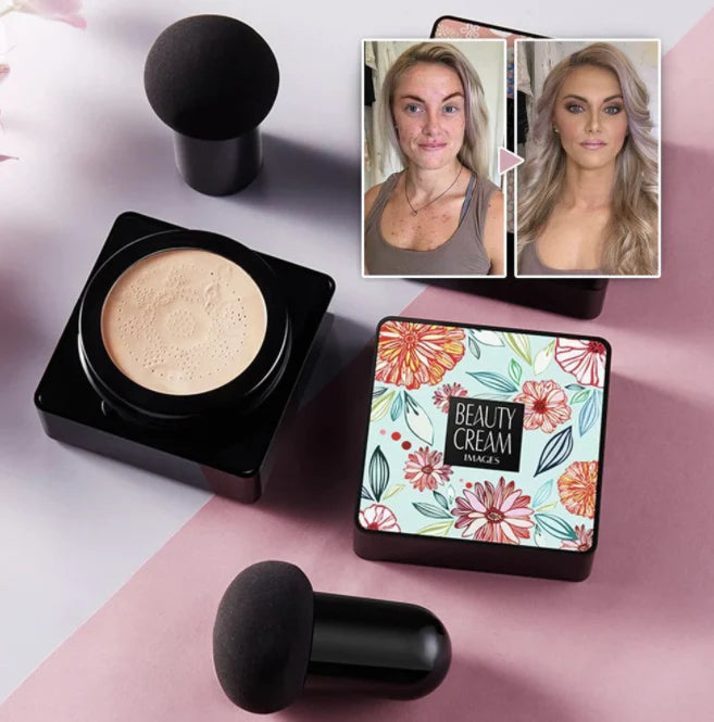 CC Creme Foundation Make Up mit Luftkissen in Pilzform