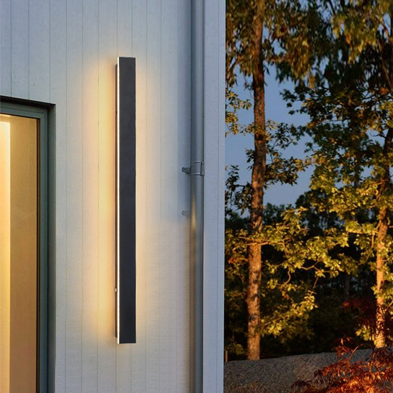 MetalGlow | Moderne LED Wandleuchte für den Außenbereich – Stilvolle Beleuchtung für Garten & Eingangsbereich