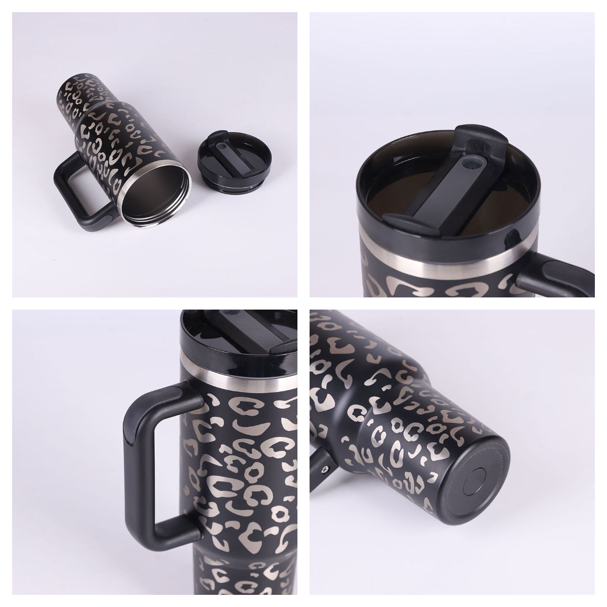 ChillMug™ – Isolierter Trinkbecher mit Griff & Strohhalm | 40 oz Thermobecher für unterwegs