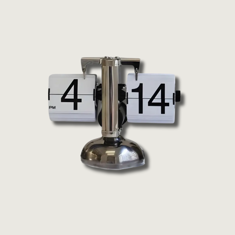 FlipChic™ – Luxuriöse Retro-Flip-Uhr im minimalistischen Design