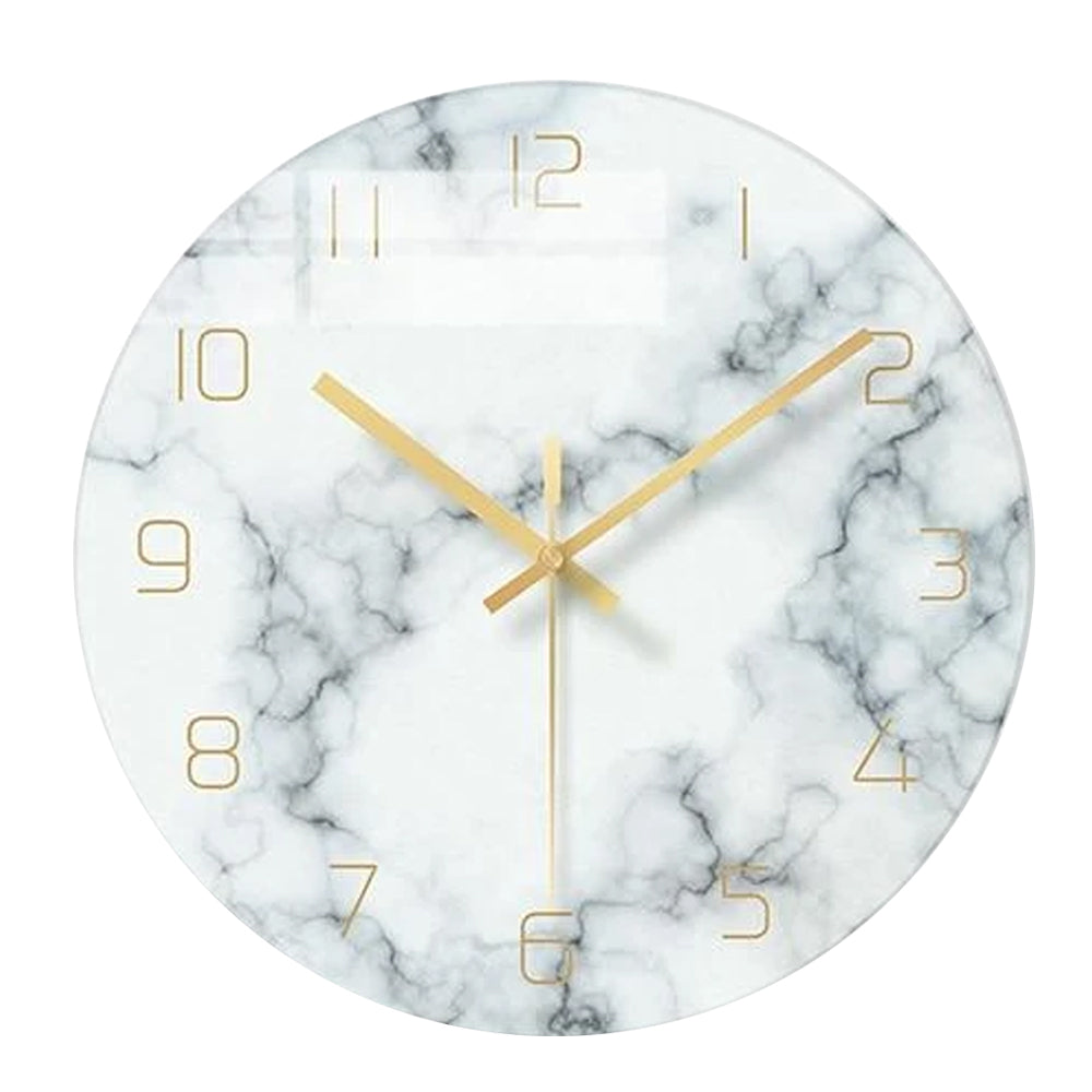 StoneChime™ – Nordische Marmor-Wanduhr im minimalistischen Design für elegante Wohnräume