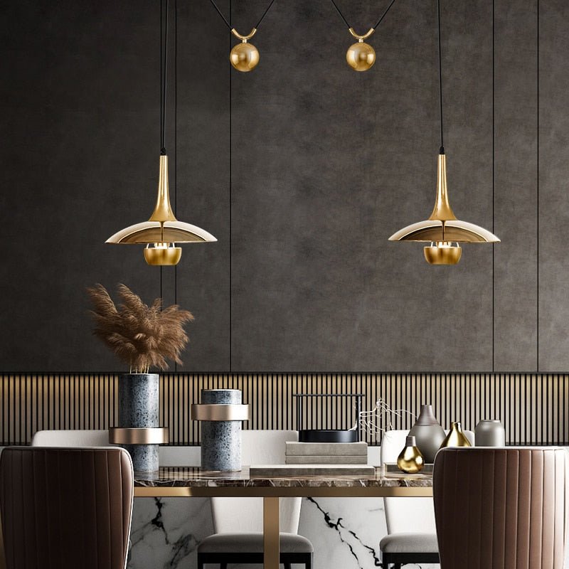 ChromeLuxe™ Pendelleuchte – Moderne Hängelampe mit Chrom-Finish für stilvolle Räume