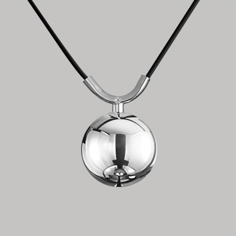 ChromeLuxe™ Pendelleuchte – Moderne Hängelampe mit Chrom-Finish für stilvolle Räume