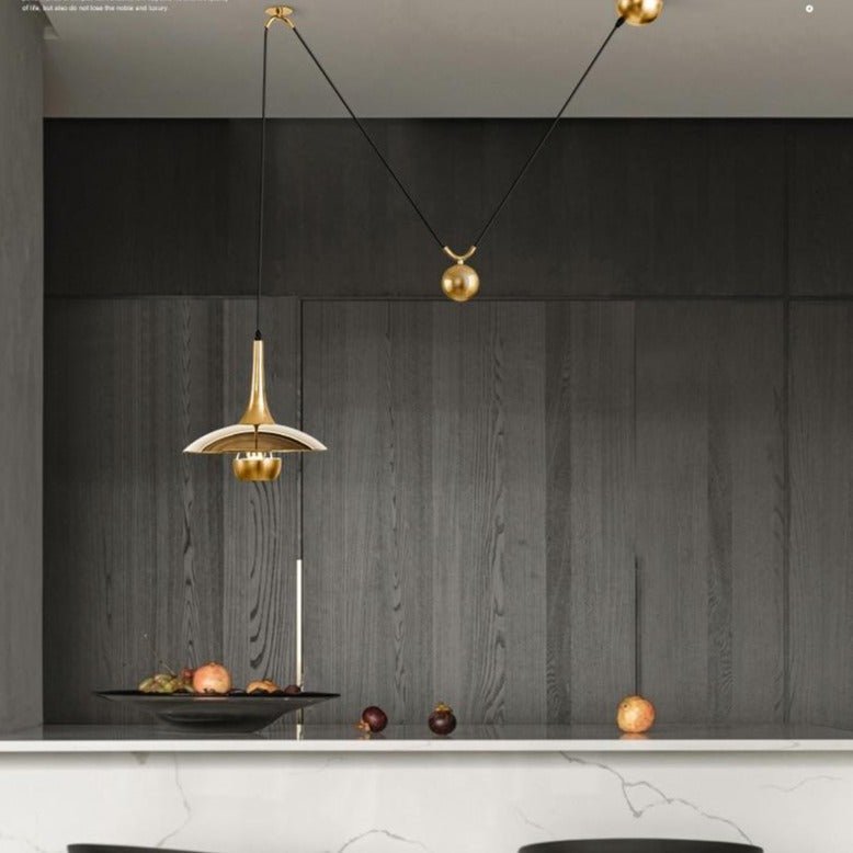 ChromeLuxe™ Pendelleuchte – Moderne Hängelampe mit Chrom-Finish für stilvolle Räume