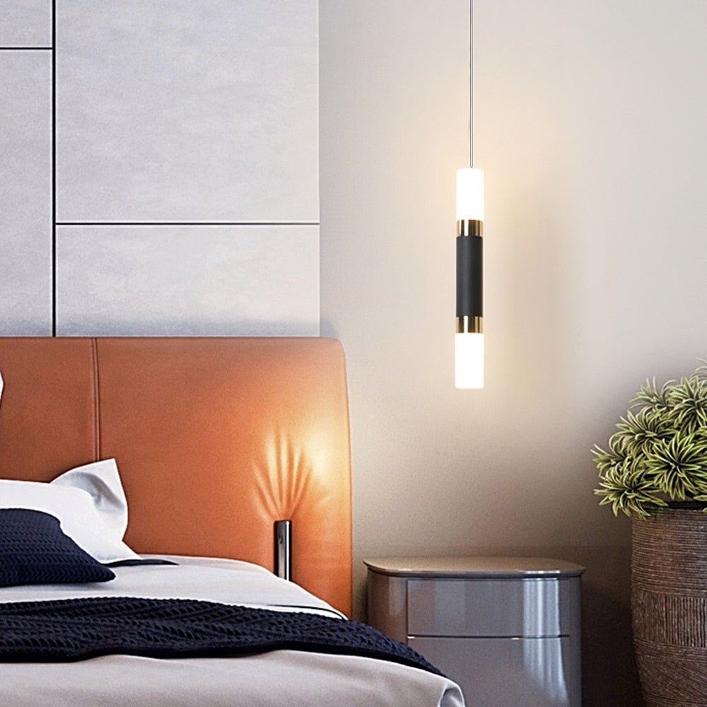 AuraVibe™ LED Pendelleuchte – Schlanke Design-Hängelampe für moderne Räume
