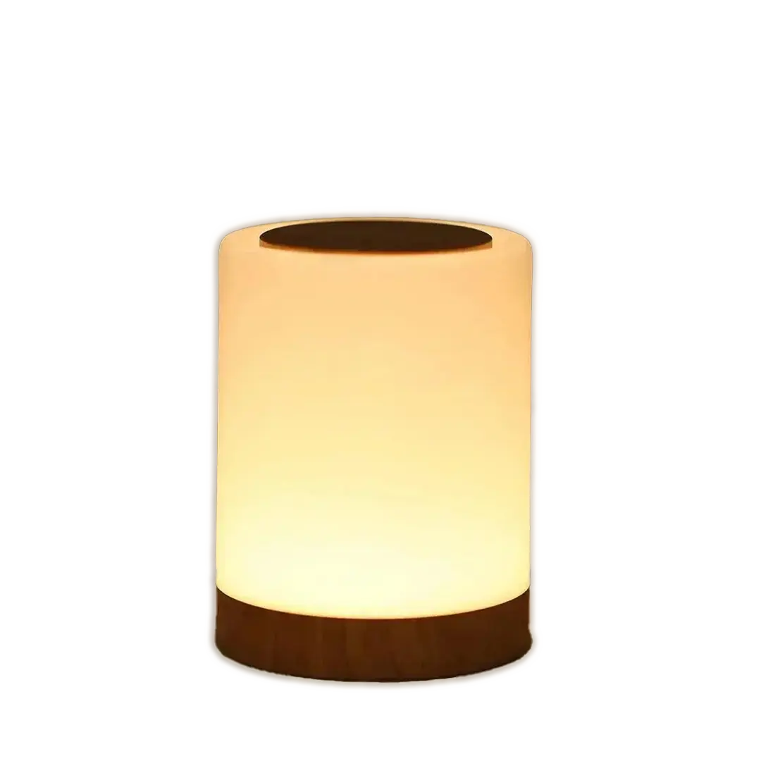 GlowTouch™ Tragbare LED Touch-Lampe – Farbwechsel-Stimmungslicht mit Akku für Schlafzimmer & Wohnzimmer