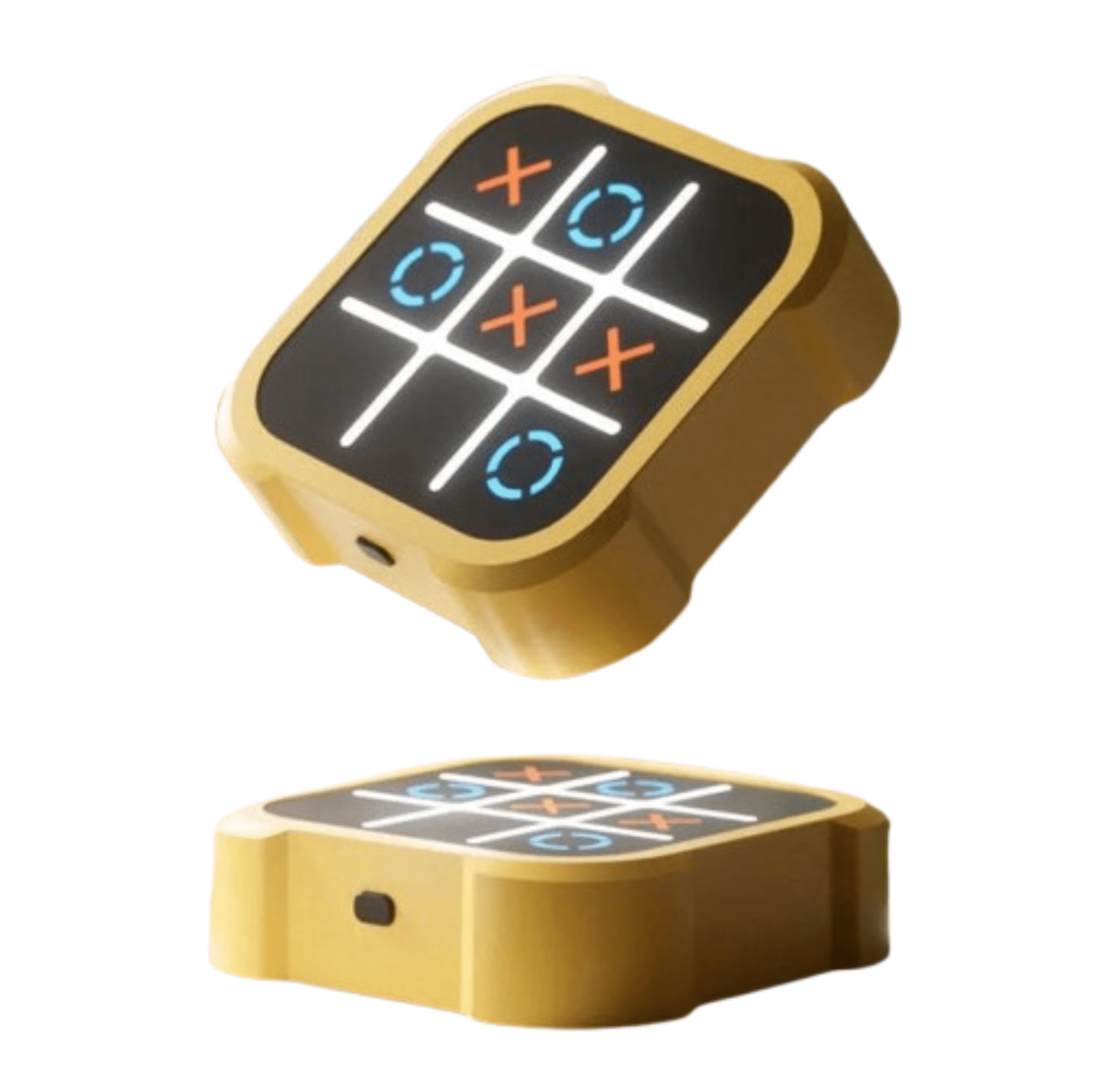 Elektronisches Tic Tac Toe Spiel – Noughts and Crosses, Memory Training, Kompaktes Reise - Spiel für Kinder und Erwachsene - Less Goods