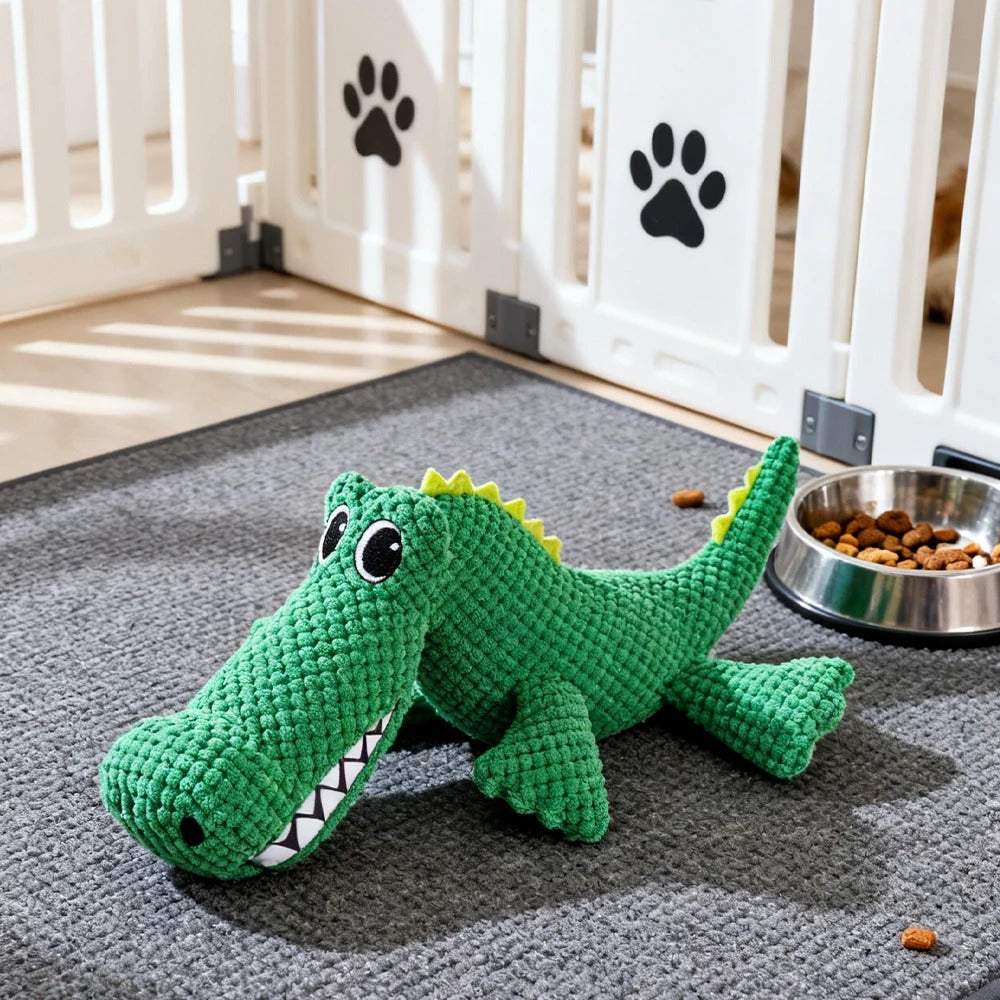 TuffPaw™ Unzerstörbares Hundespielzeug – Kaubeständiges Nylon Quietschspielzeug für starke Kauer