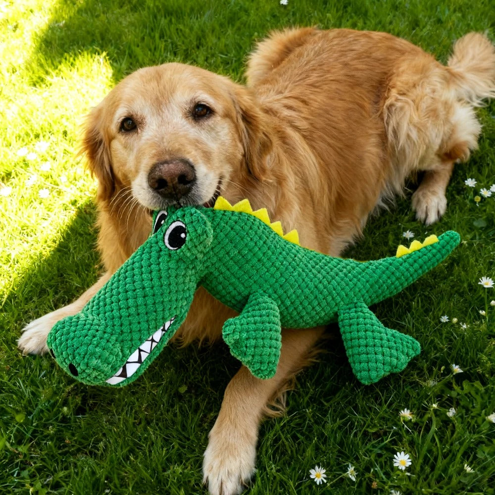 TuffPaw™ Unzerstörbares Hundespielzeug – Kaubeständiges Nylon Quietschspielzeug für starke Kauer