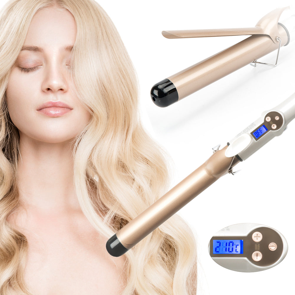 StylePro™ Multi-Function Hair Curler & Rollers – LED Keramik & Negative-Ion Technologie für glänzende Locken