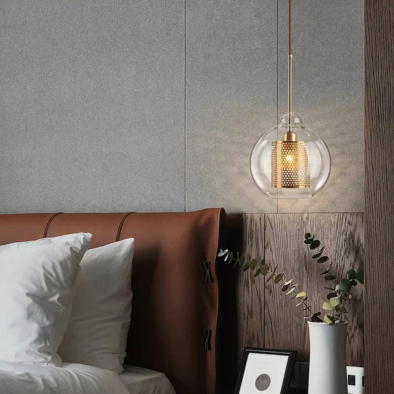 UrbanBeam™ Pendelleuchte – Moderne Hängelampe aus Eisen & Glas für Küche & Bad