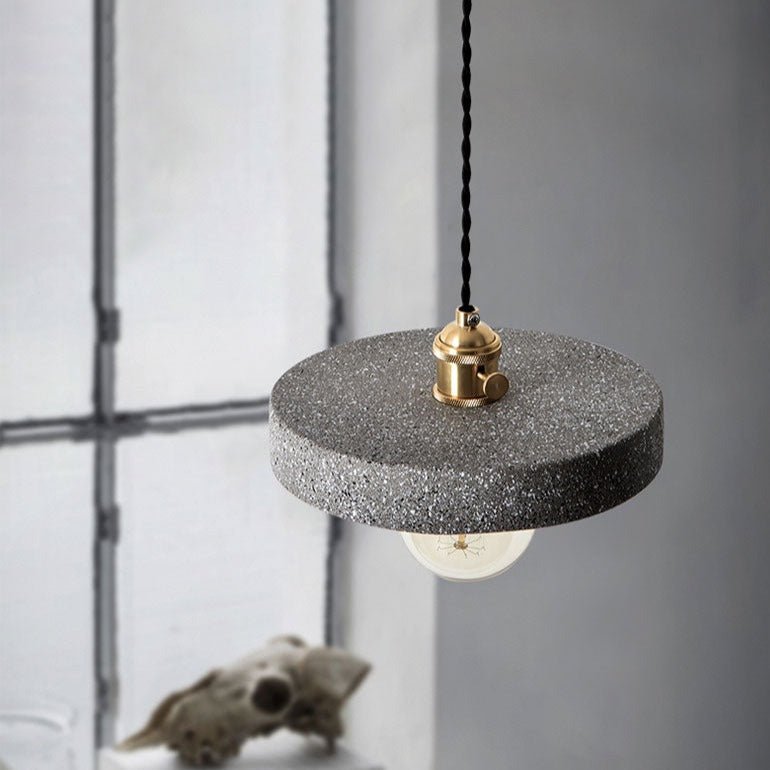 UrbanLume™ Pendelleuchte – Moderne Zement-Hängelampe im Industrial-Design