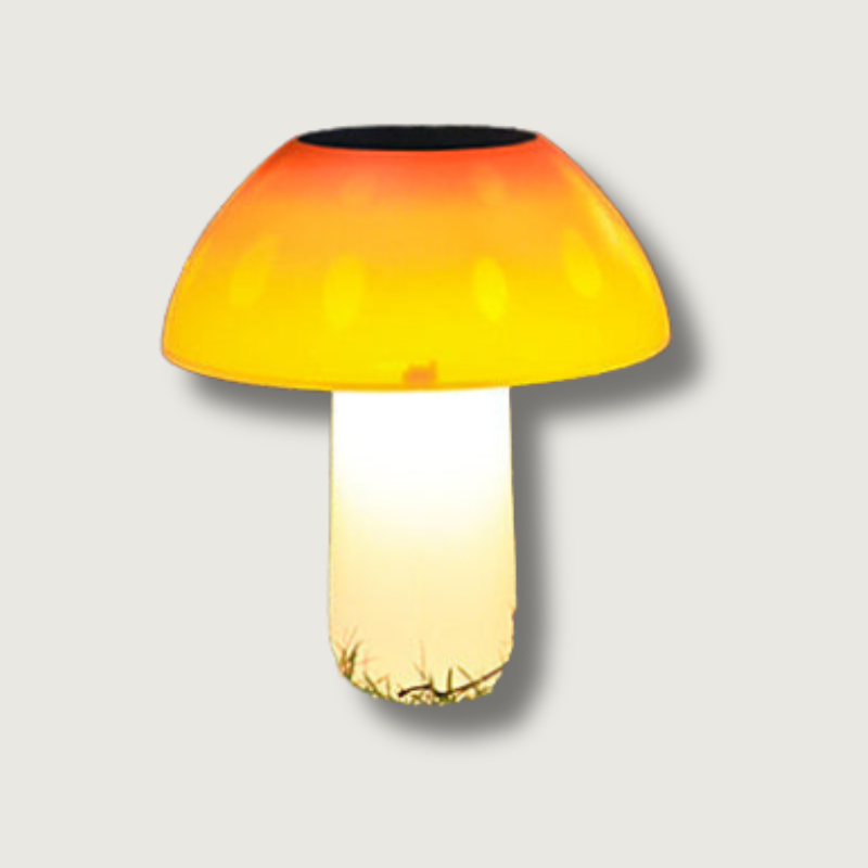 GlowShroom™ Solar-Gartenleuchte – Dekorative LED-Pilzlampe für Garten & Wege