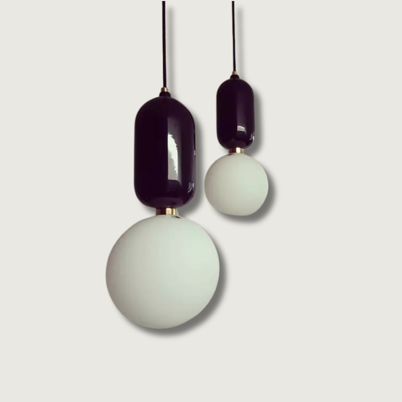 EchoGlow™ Pendelleuchte – Moderne Kugel-Hängelampe im minimalistischen Design (G9)