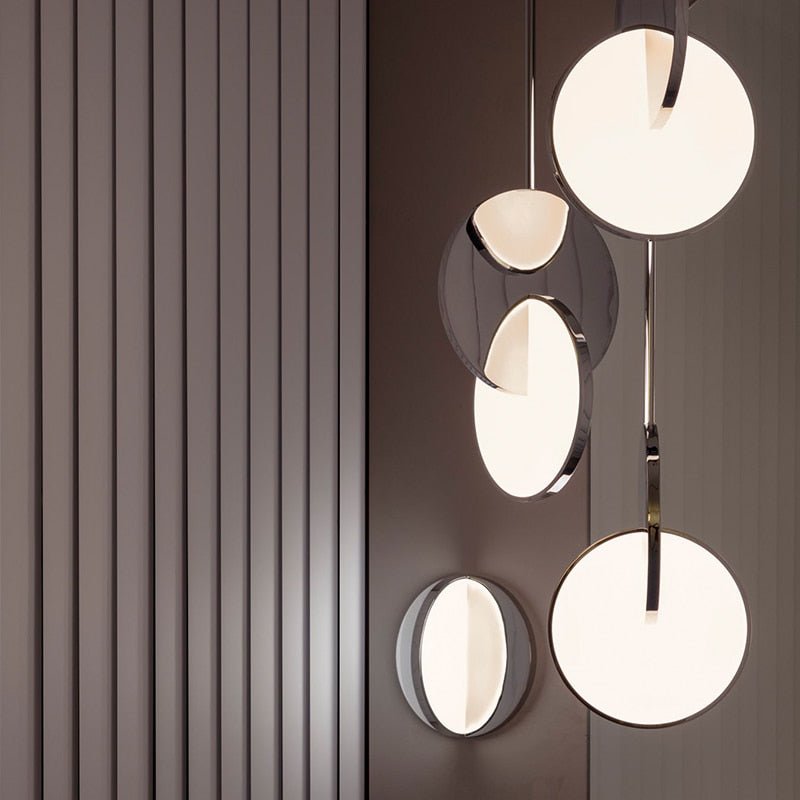 LuxeBeam™ LED Pendelleuchte – Höhenverstellbare Design-Hängelampe aus Edelstahl