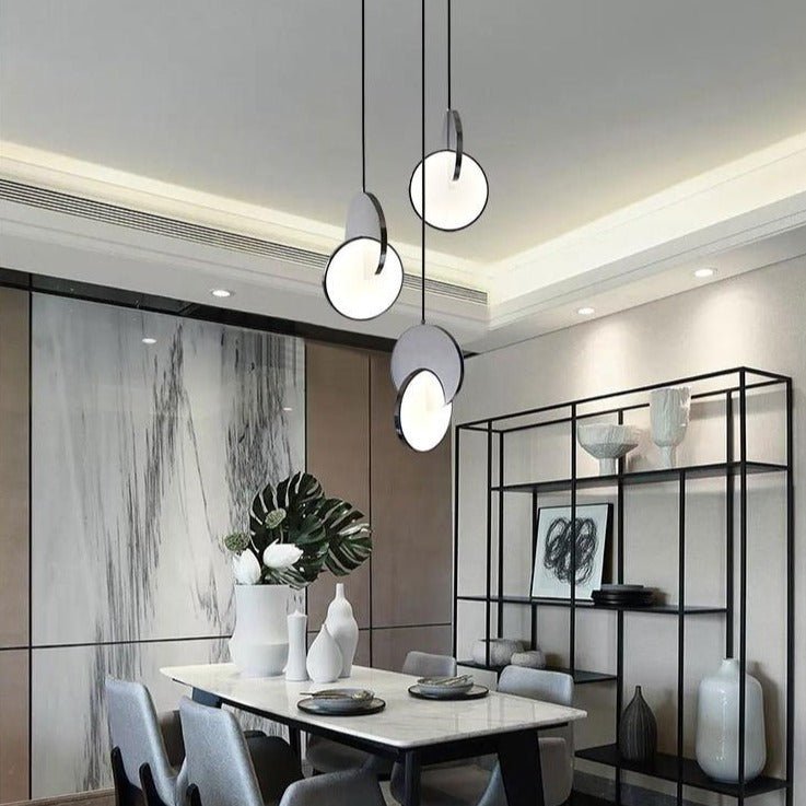 LuxeBeam™ LED Pendelleuchte – Höhenverstellbare Design-Hängelampe aus Edelstahl