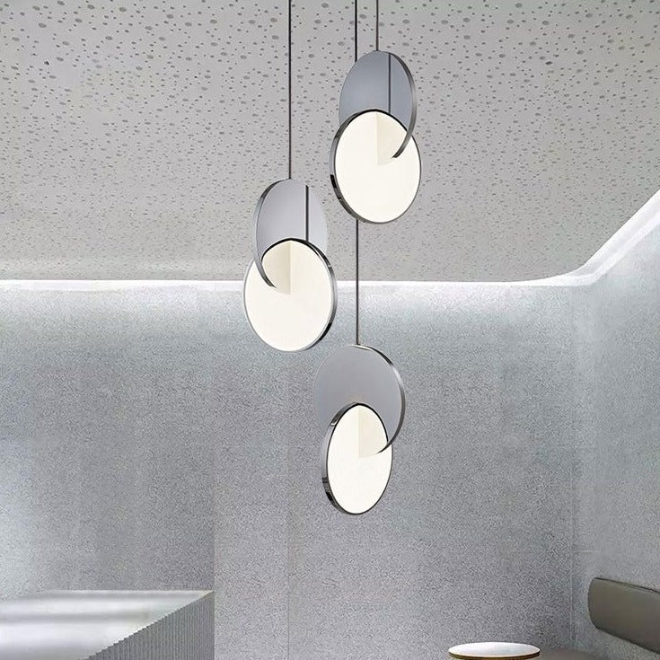 LuxeBeam™ LED Pendelleuchte – Höhenverstellbare Design-Hängelampe aus Edelstahl